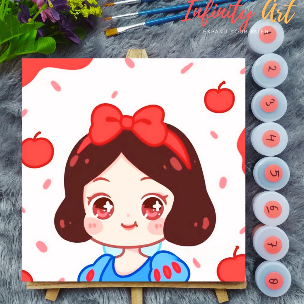 

Paint by Number Princess Disney Putri Cantik Paint By Number Anime 2x2 cm Paint by Number Kit DIY canvas painting Kit mewarnai lukisan with wooden frame numbers kanvas painting kit with frame siap lukis oil painting paint by number customs buku ART