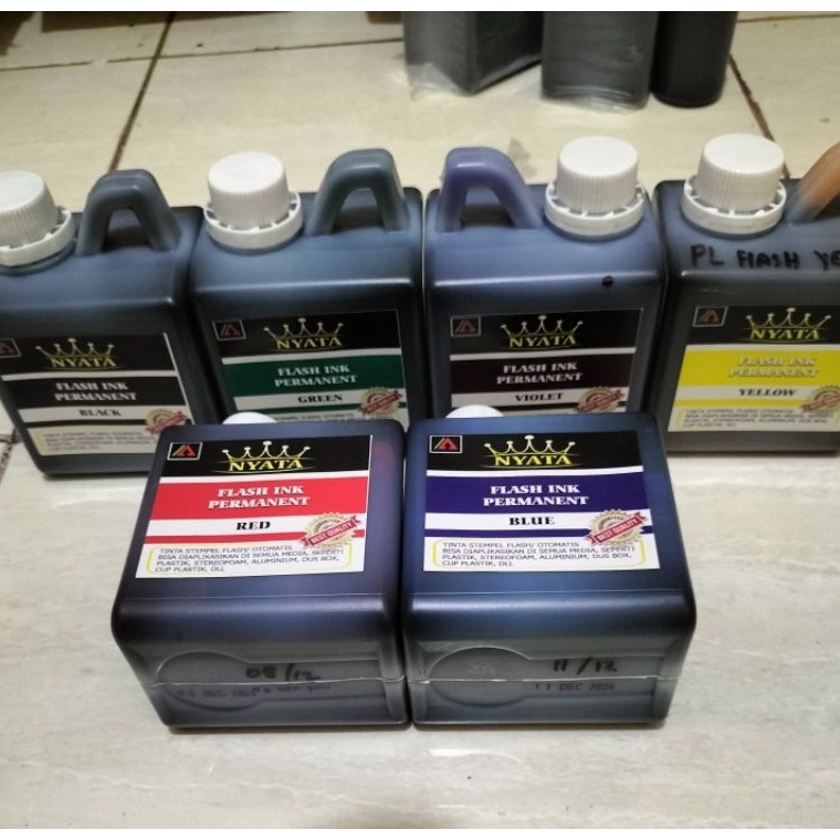 

TINTA PERMANENT FLASH MEDIA PLASTIK dan DLL isi 5 ml ART G9C3