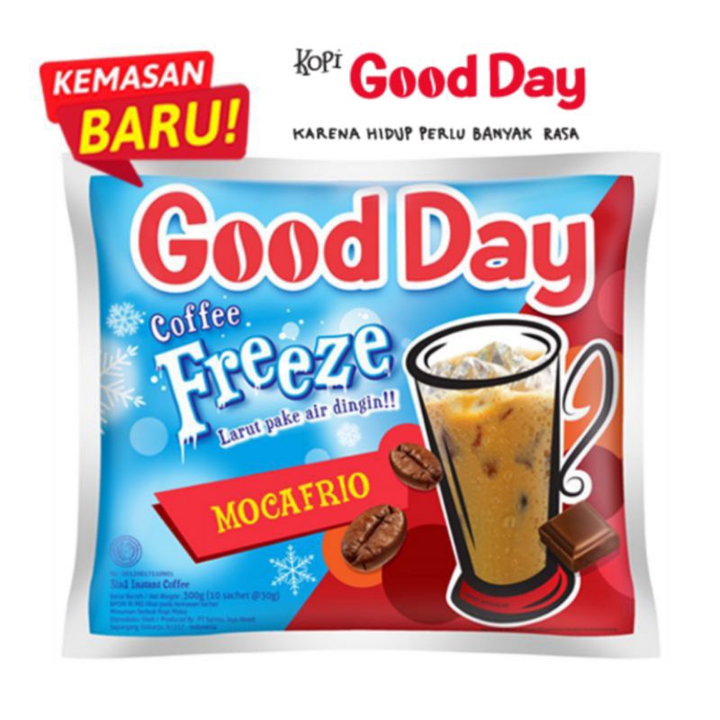 

GOOD DAY COFFEE FREEZE MOCAFRIO (1 x 30GR)