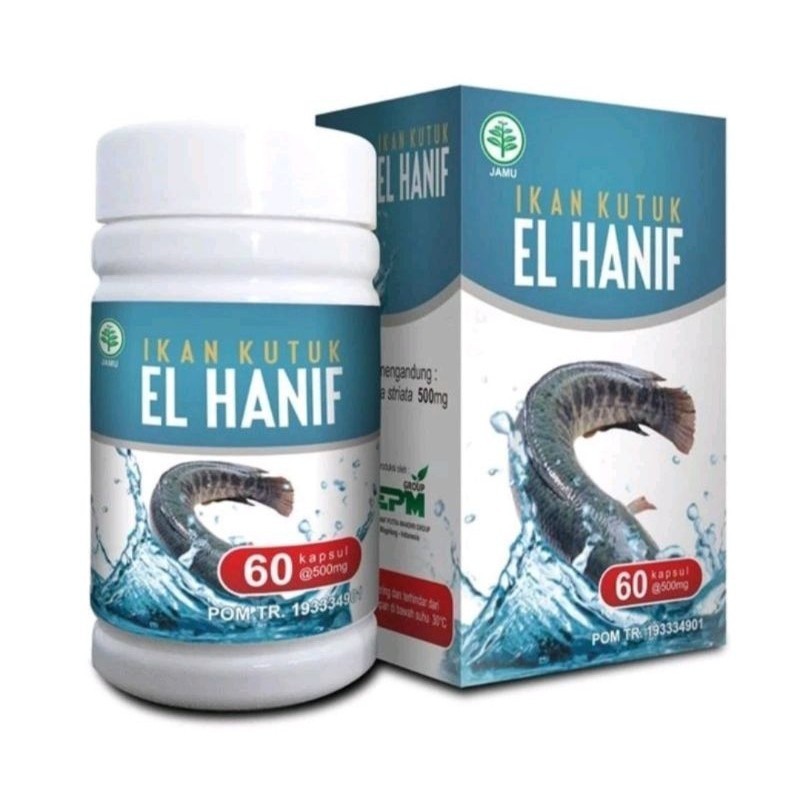 Kapsul Ikan Kutuk El Hanif 60 Kapsul – Herbal Pasca Operasi