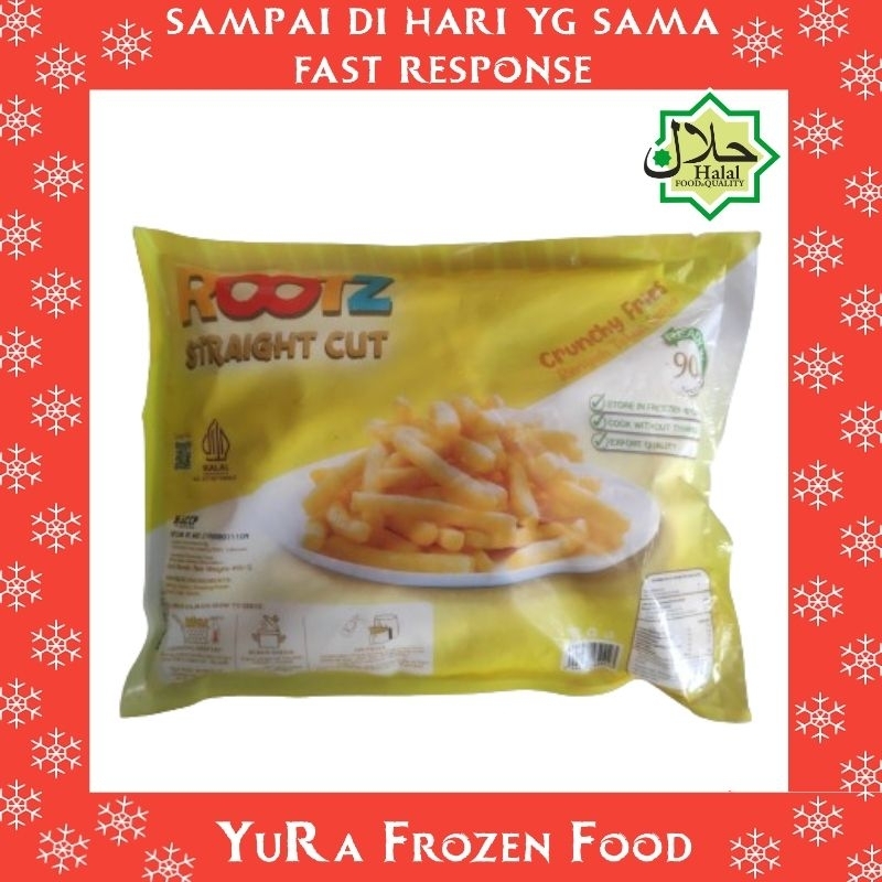 

ROOTZ Straight Cut 400 gr Singkong Stik Cassava