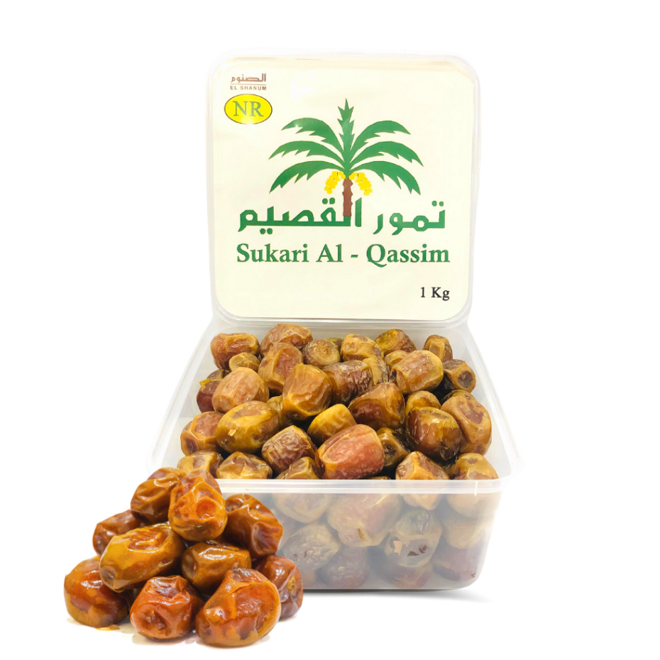 

Kurma Sukari 1kg Basah Al qassim / Sukari Kering / Sukari Madu / Kurma Sukkari Premium Madinah / Sukari Al Madinah