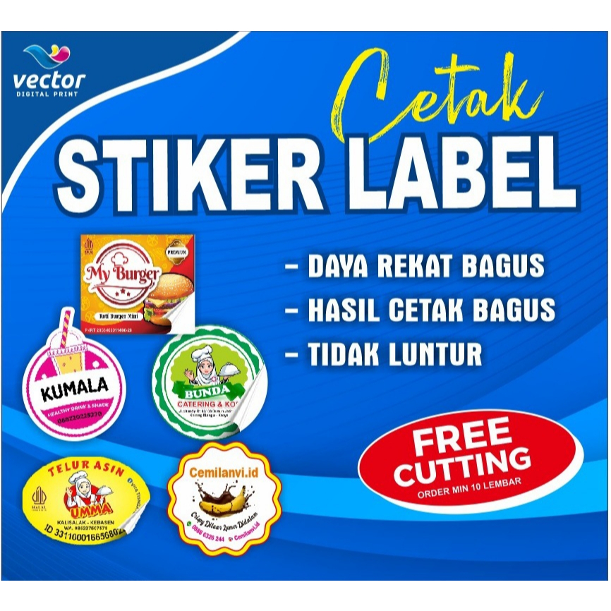 

STIKER LABEL KEMASAN / STIKER CHROMO A3+ (PROMO)