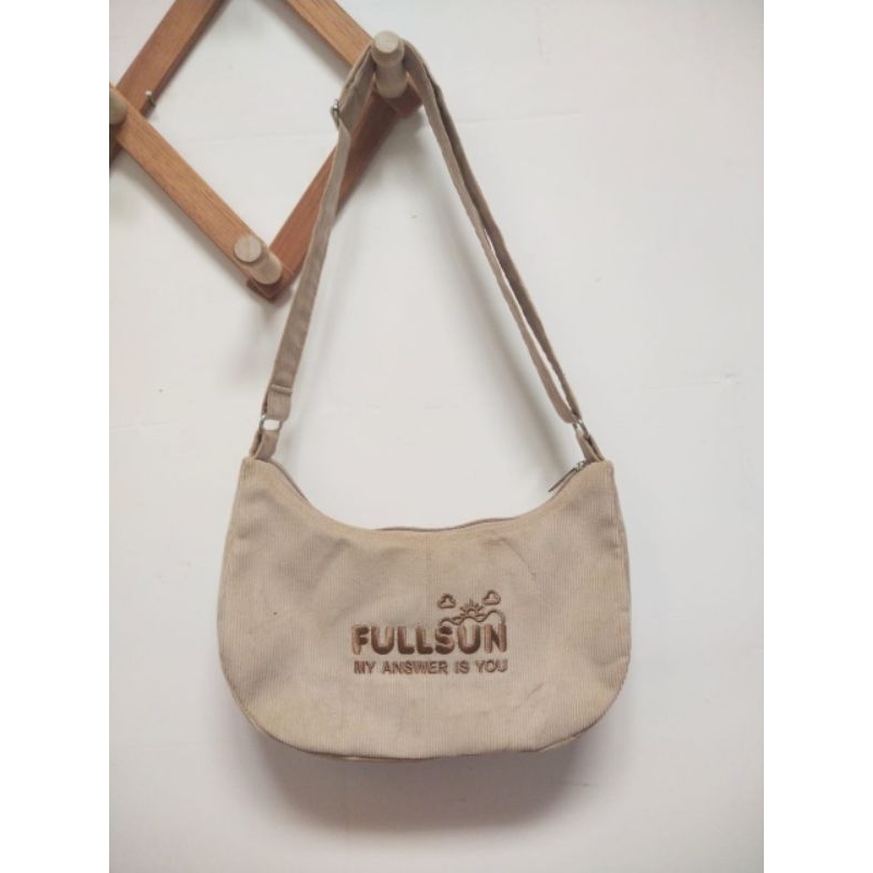 TAS SELEMPANG CORDUROY PINK SLINGBAG MINI BAG CORDUROY MURAH