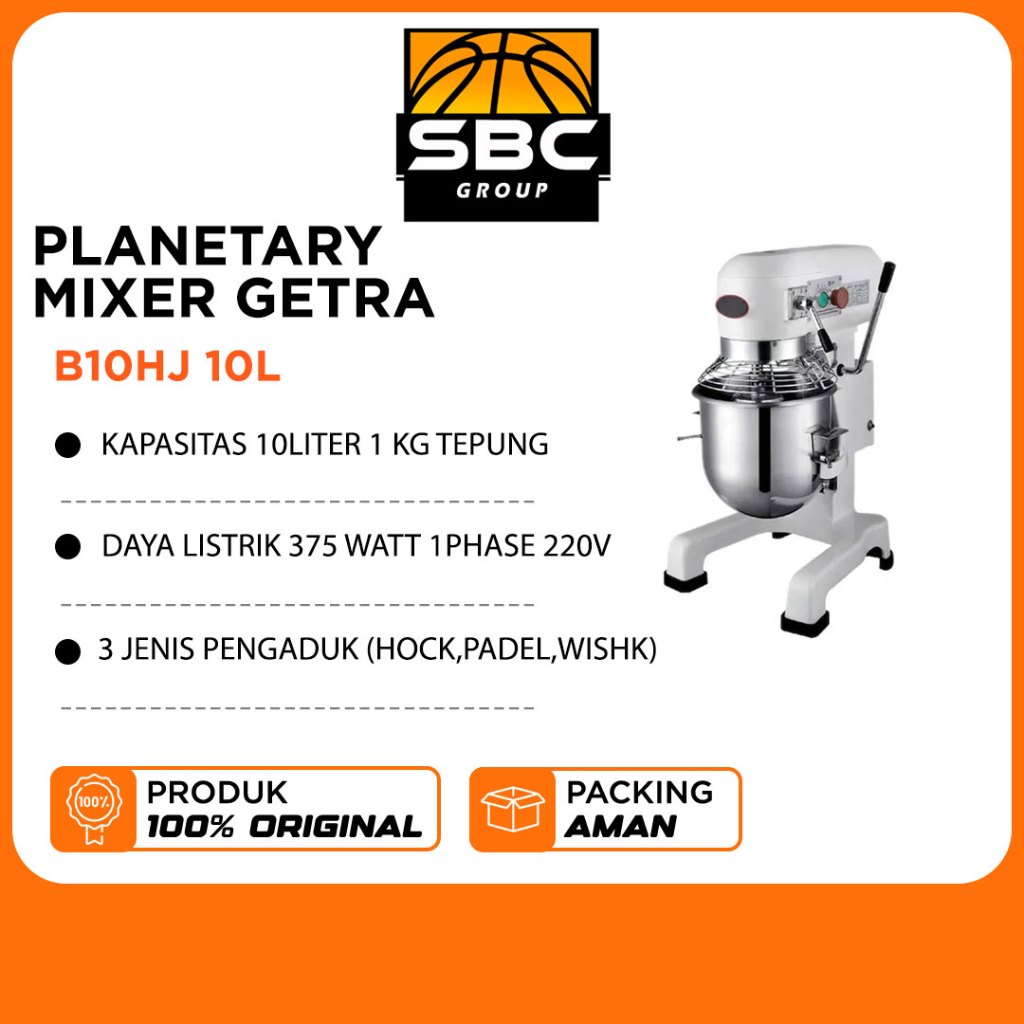 PLANETARY MIXER GETRA B10HJ 10L