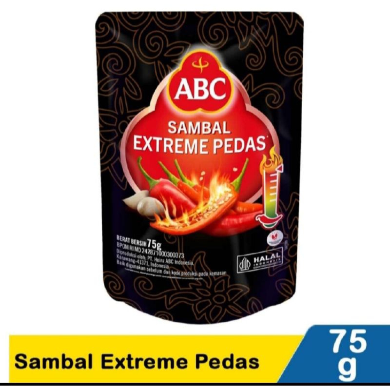 

SAOS ABC PEDAS EXTREAM UKURAN 75GR