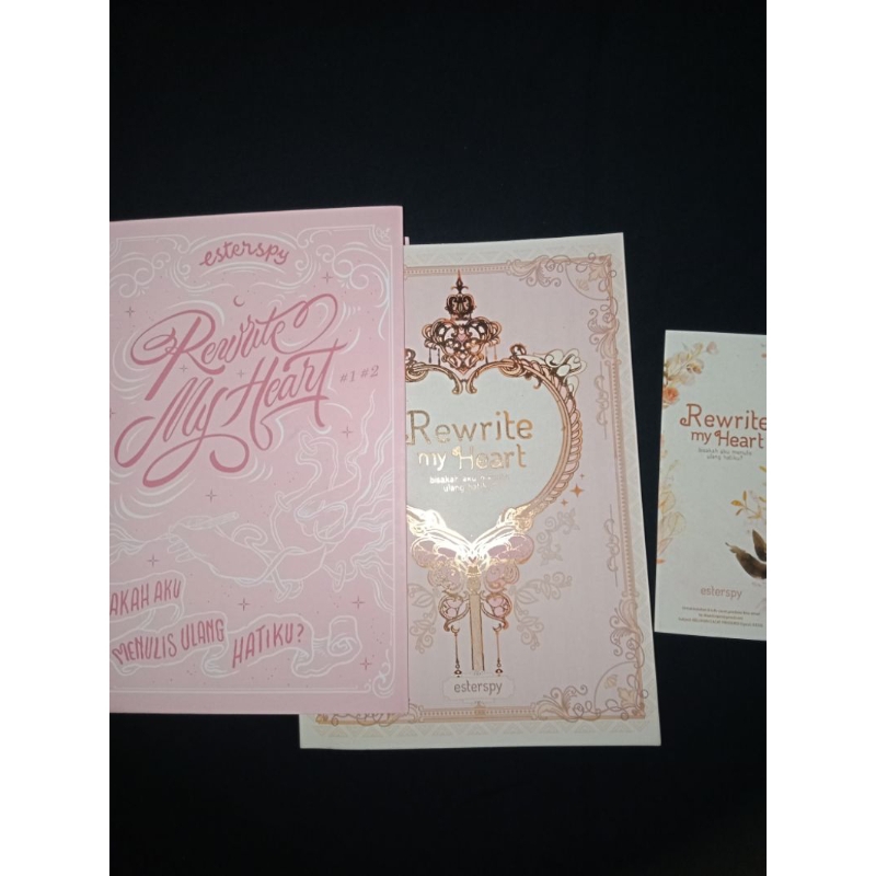 Preloved novel Rewrite My Heart [BOOKED]