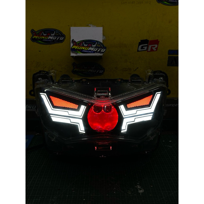 HEADLAMP LAMPU PROJIE BILED NMAX NEW