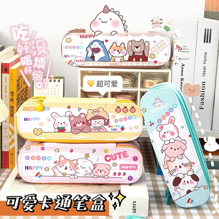 

kotak pensil anak 2 tingkat motif karakter lucu tempat pensil anak sekolah ART J6G2