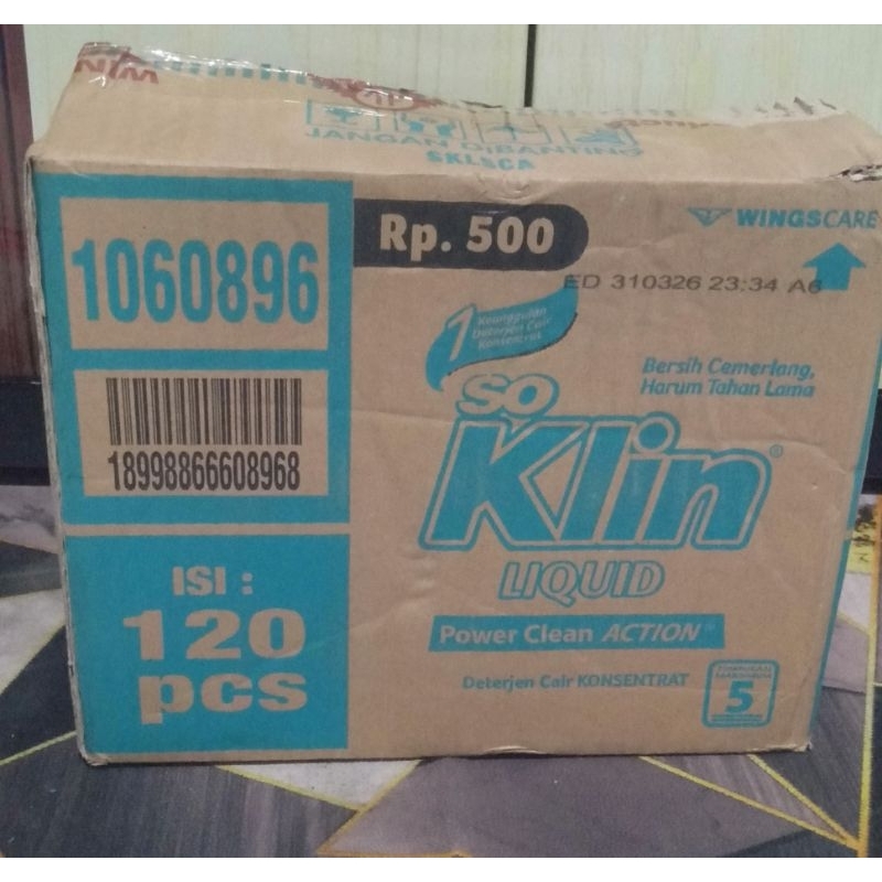So Klin Liquid 1 Dus 120 pcs 20ml