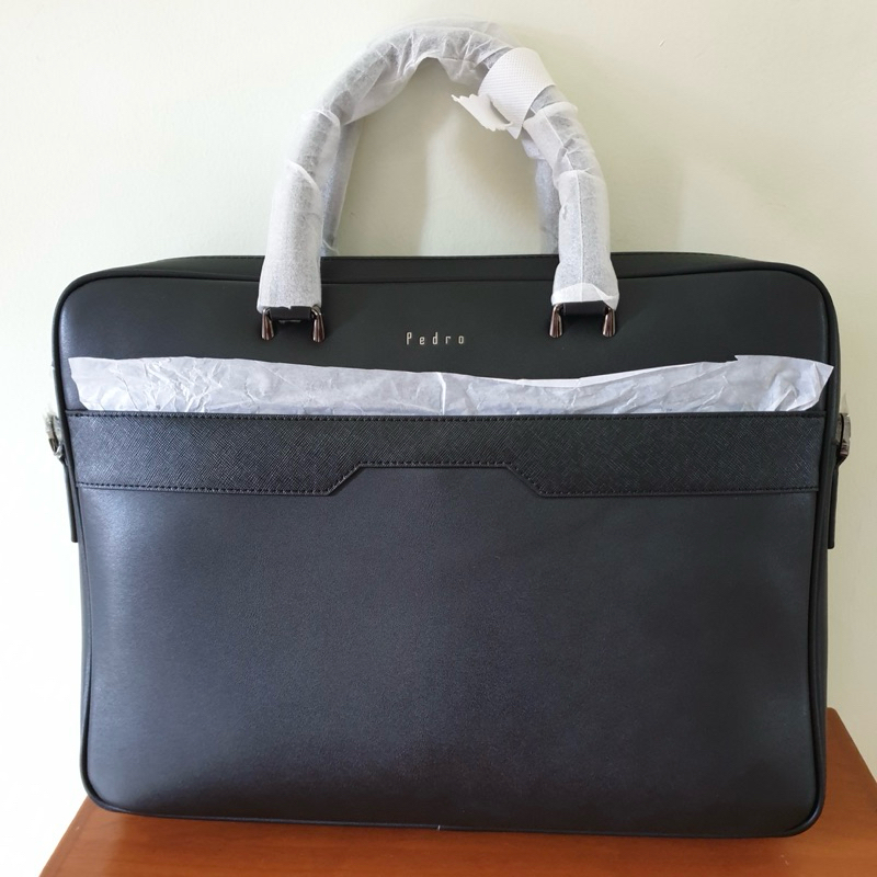 Pedro Bag / Laptop Bag 14” / Tas Kantor Briefcase Pedro Original PM2-16320032