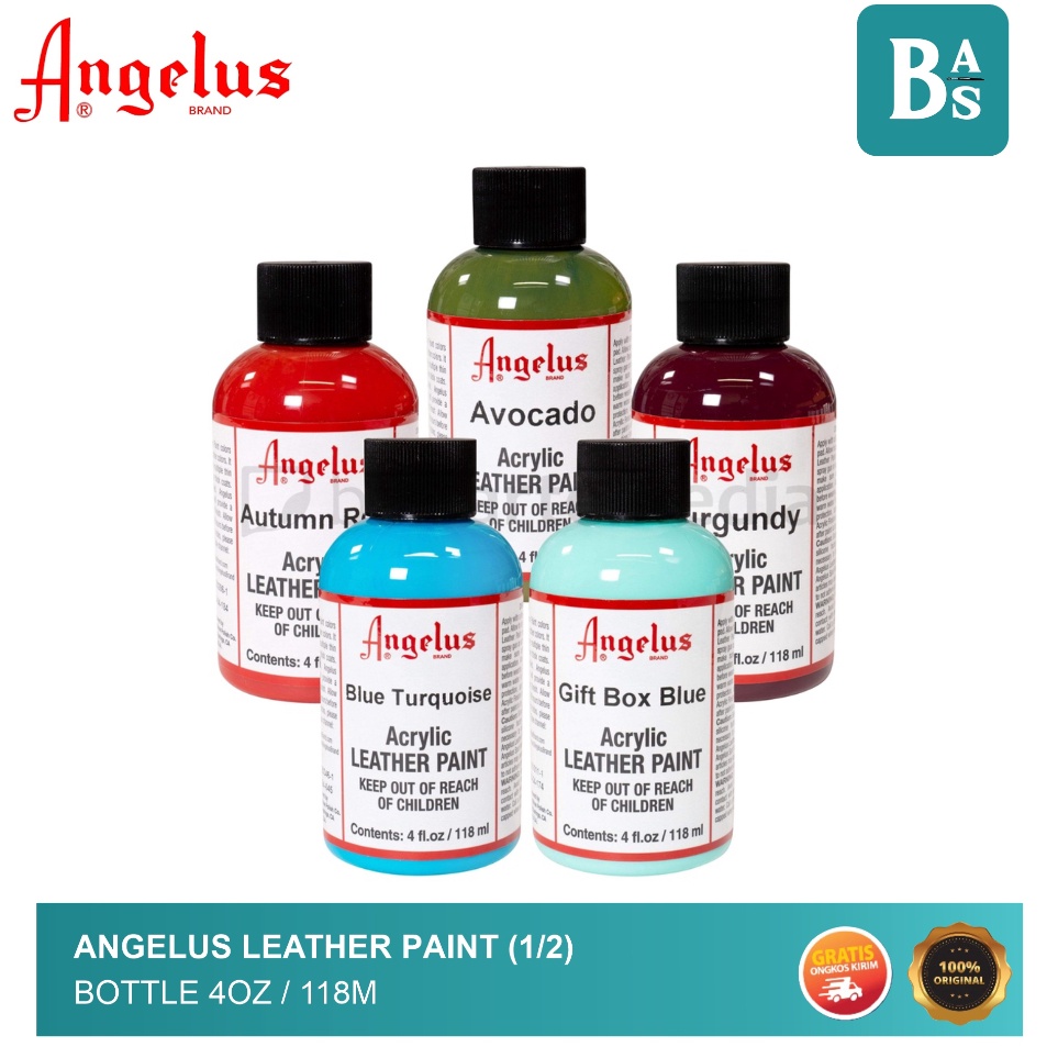 

Angelus Leather Paint 4oz 118ml 12 ART N5D3