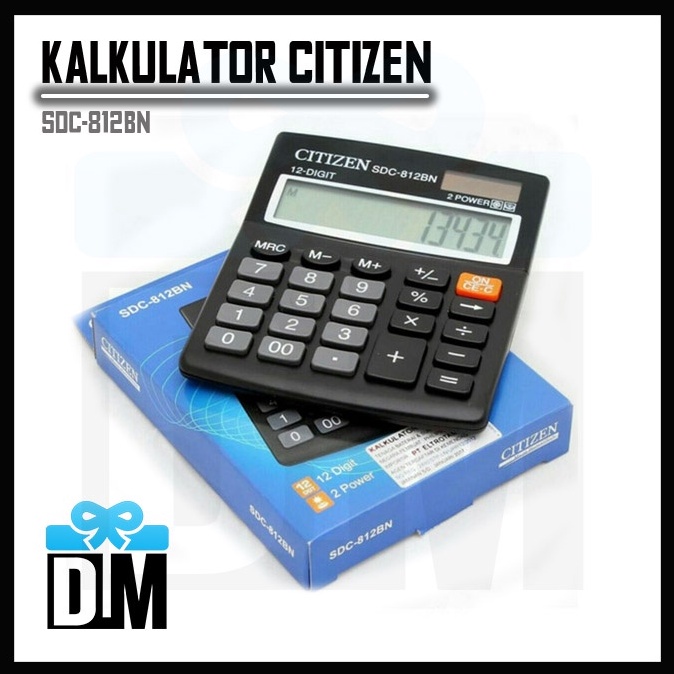 

Kalkulator 12 Digit Alat Mesin Hitung Citizen Cmzen Czen Office Ukuran Standar Dengan Dus dan Batre ART F1G2