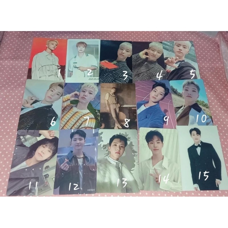 Seventeen Photocard Official Hoshi