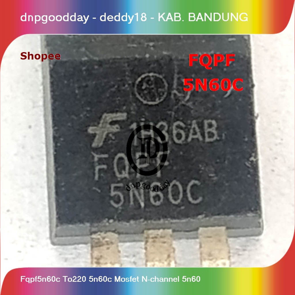 fqpf5n60c to220 5n60c mosfet n-channel 5n60