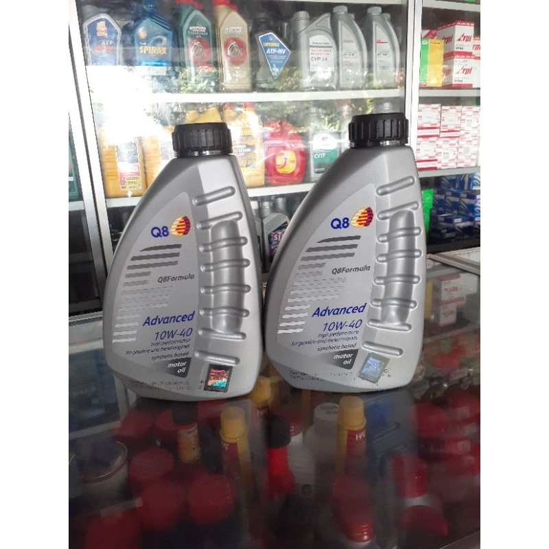 Oli Mesin Q8 Advance 10w40 Original Kemasan 1L