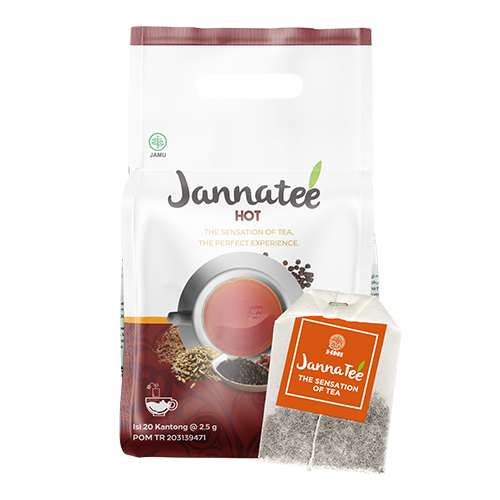 

Janna Tea Hot teh herbal membantu mengatasi masuk angin, kembung, mual & untuk membantu menghangatkan badan