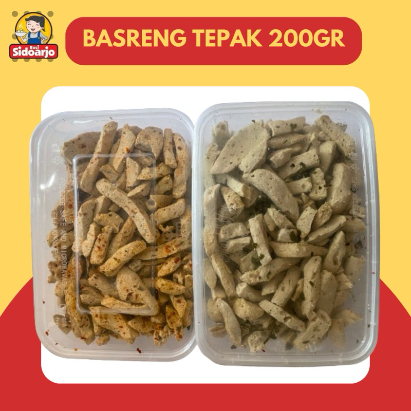 

TERMURAH Basreng stik daun jeruk kemasan tepak 200gr