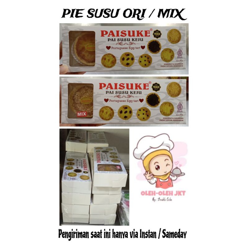 

Pie Susu Keju / Pie Susu Original / Pie Susu Mix / Paisuke Double Cola