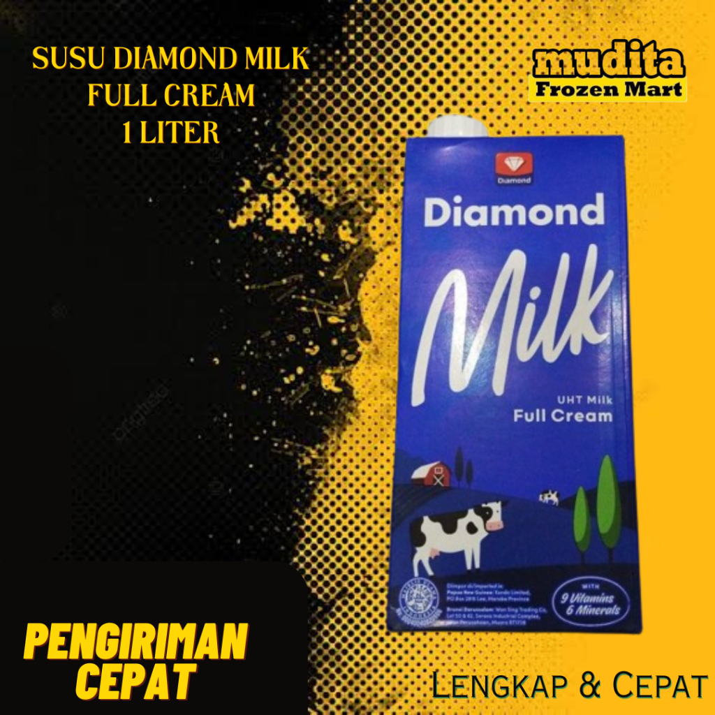 

Susu Diamond Milk Full Cream 1 liter