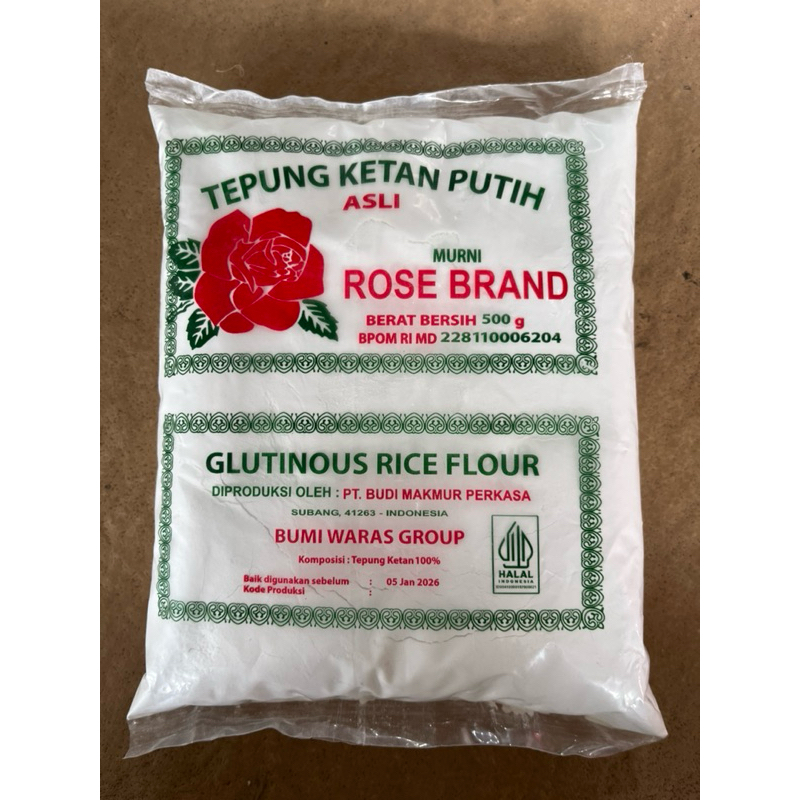 

tepung ketan rose brand