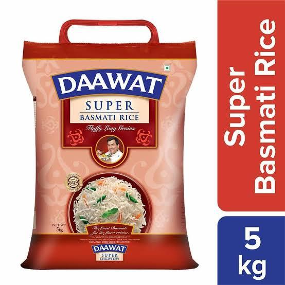

Daawat SUPER Basmati Rice 5kg | Beras Basmati | Beras India | Indian Rice