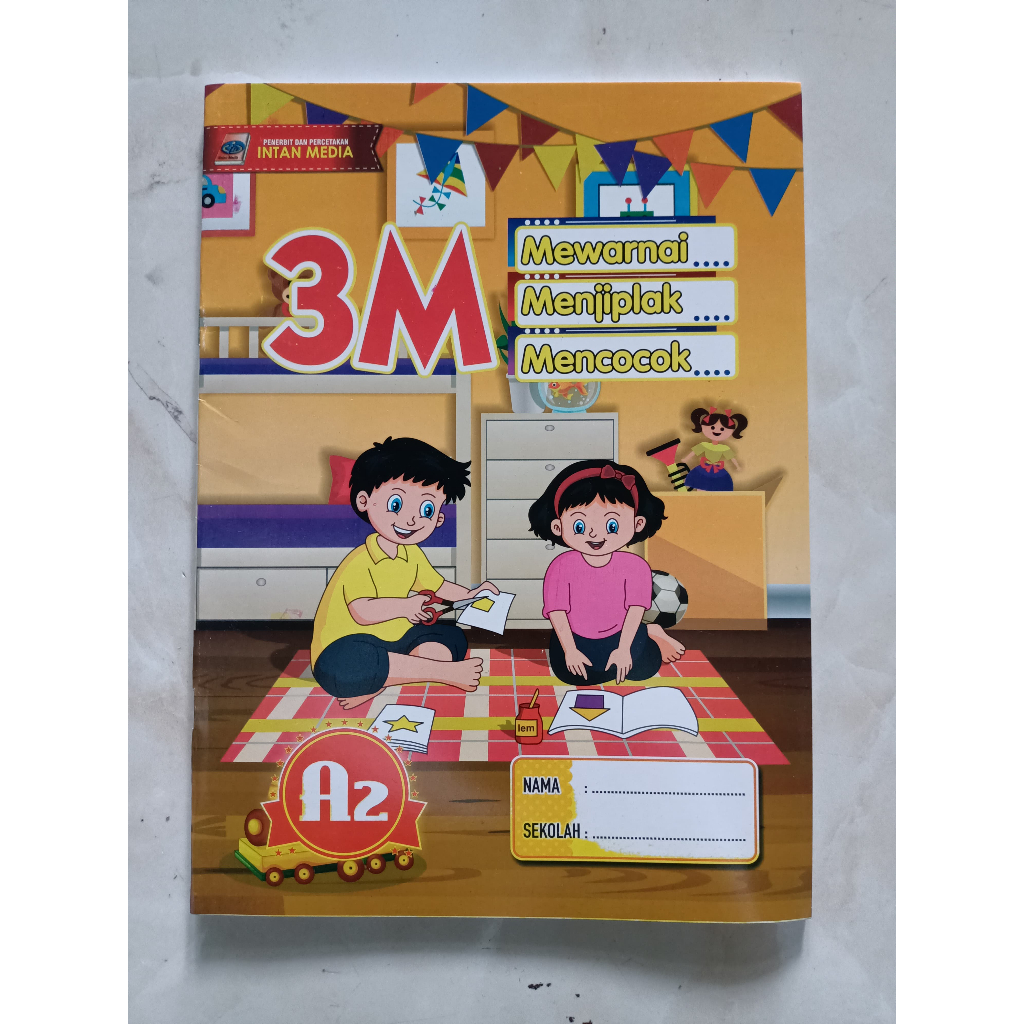 

Buku Pengembangan untuk TK A Semester 2: 3M (Mewarnai, Menjiplak, Mencocok)