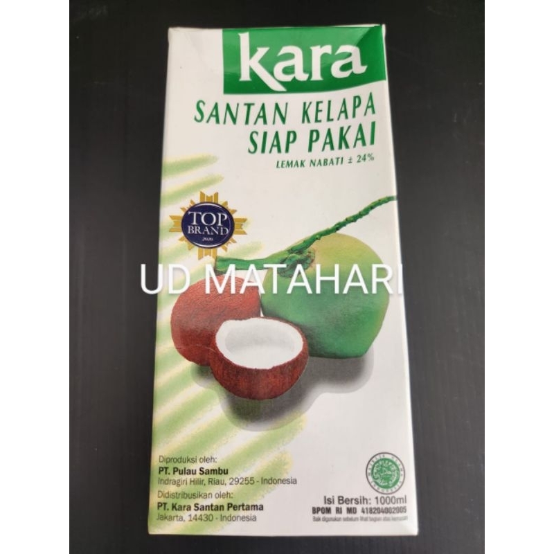 

Santan Kara 1000 ML/Santan Kelapa Siap Pakai