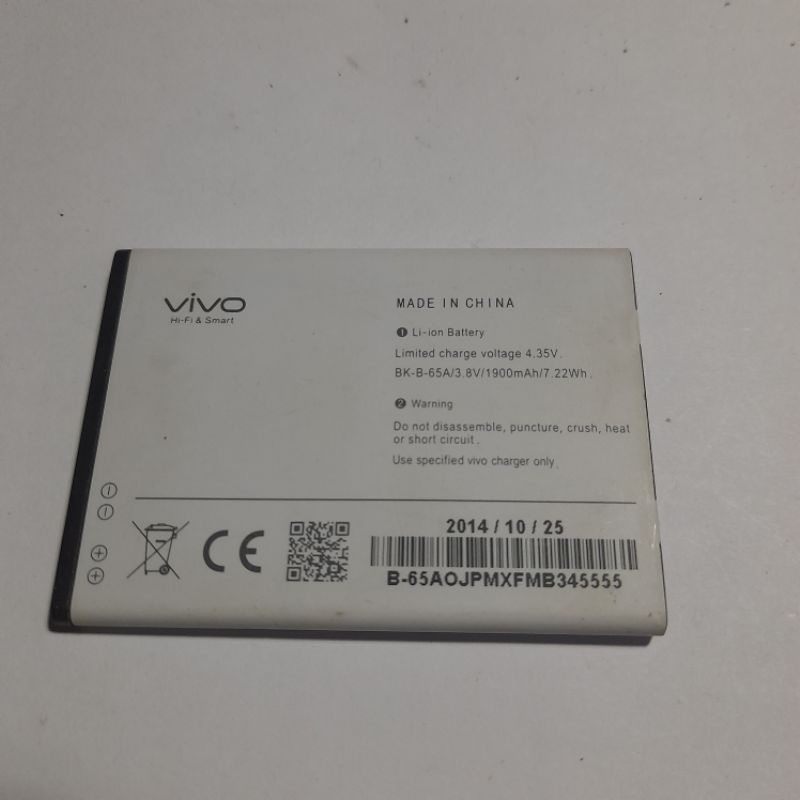 BATTRE VIVO ORIGINAL BEKAS NORMAL