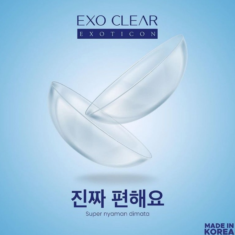 ART S75D Softlens Bening  Clear softlens MINUS 5 up to 1 Exo Clear