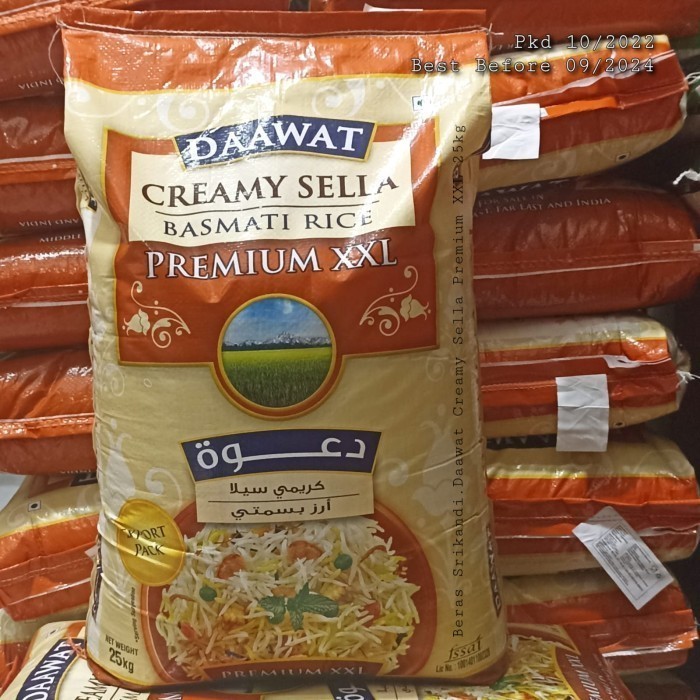 

Basmati DAWAAT Premium XXL Basmati rice 4 KG repack