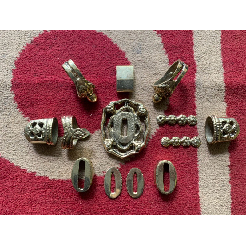 Tsuba Katana Samurai 1 Set