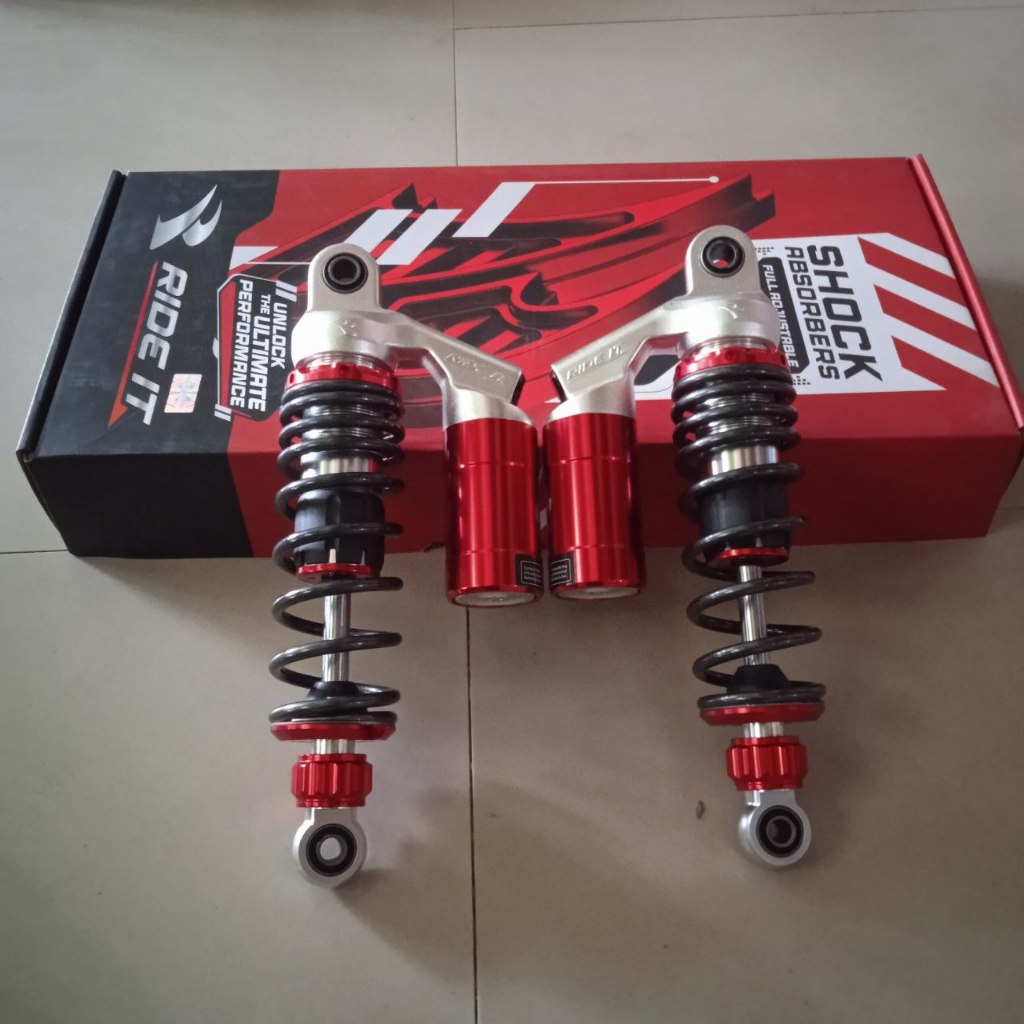 Skok Shockbreaker Tabung Ride It GP 299 pro series 280MM, GP Premium 320mm Black Double Click