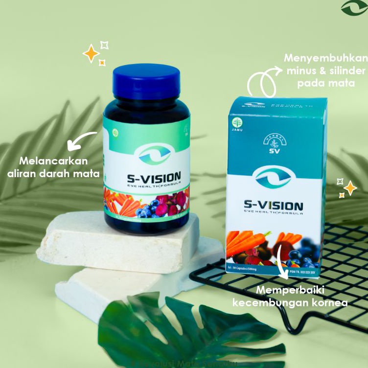 Paket Smart Vision  Obat Mata Minus  Silinder Terbaik  Terbukti  Herbal  BPOM ART F6D8