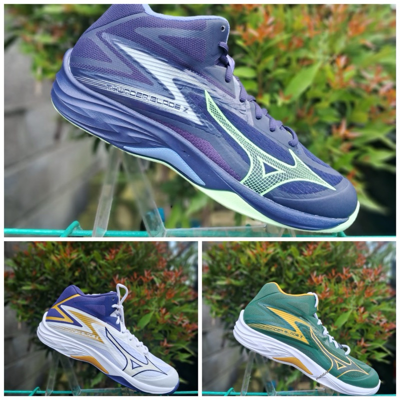 Sepatu Voli Mizuno Thunder Blade Z MID Original