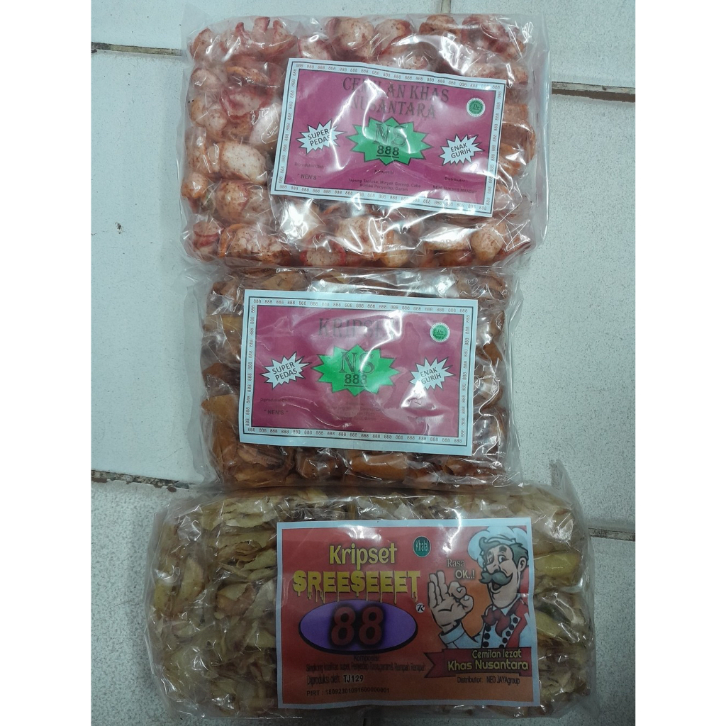 

kerupuk jablai seblak pedas