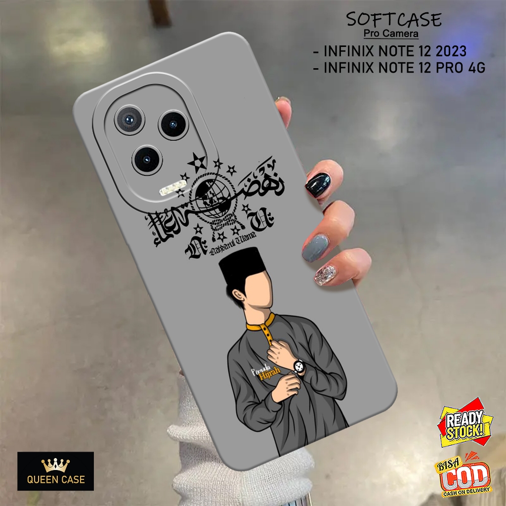 Case Hp INFINIX NOTE 12 2023 , INFINIX NOTE 12 PRO 4G Terbaru - Fashion Case MUSLIM  - Casing Hp INF