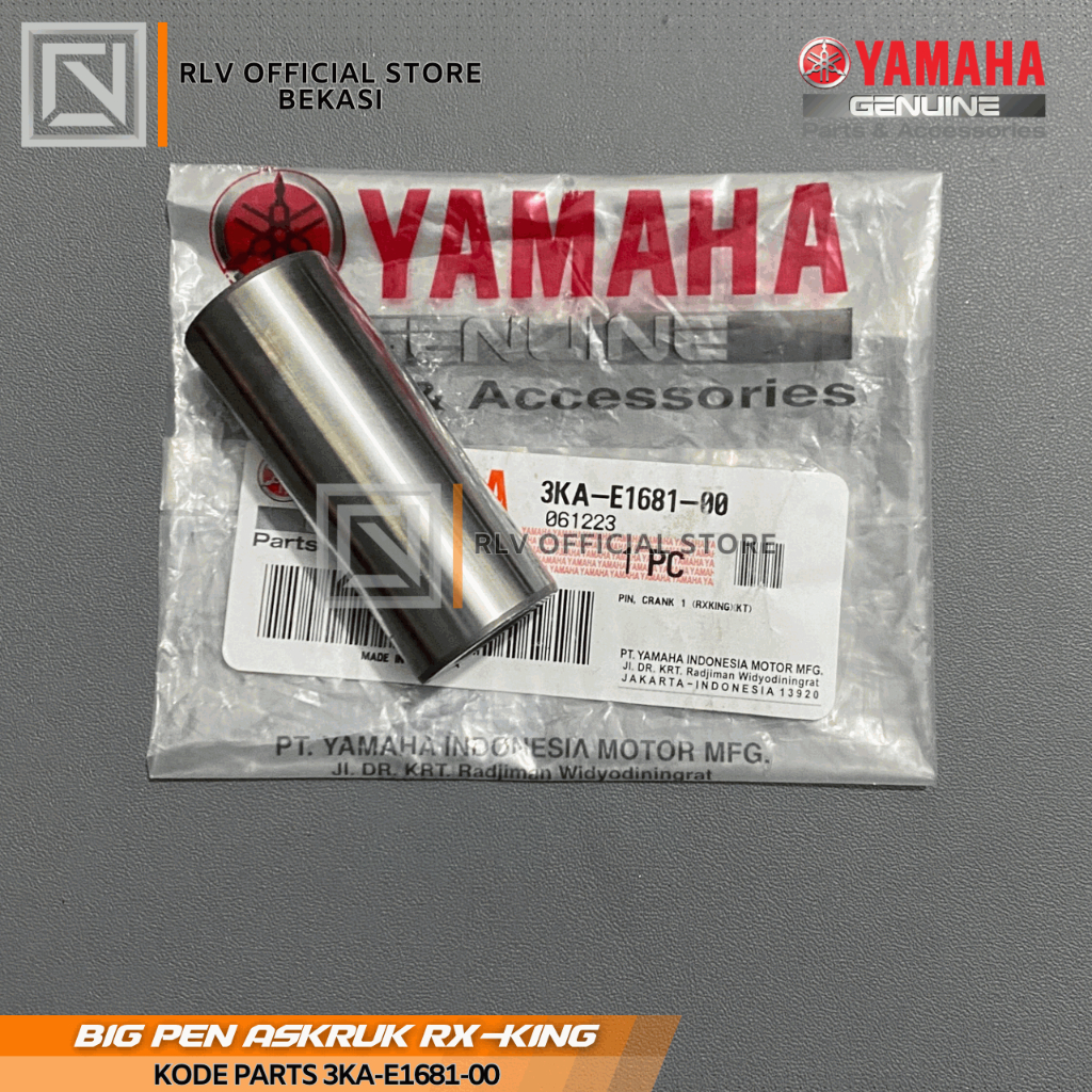 Pen pin kruk as crank shaft Yamaha RX King 3KA-E1681-00 - rxk - RXKing - YZ 125 1974 - 1984 YZ 125 1