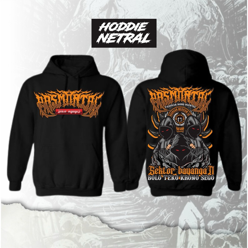 Hoodie // Ts Hoodie Pasmortal Pasukan Moro Nguntal Sektor Bayangan Hoodie Terbaru Kaota Fashion