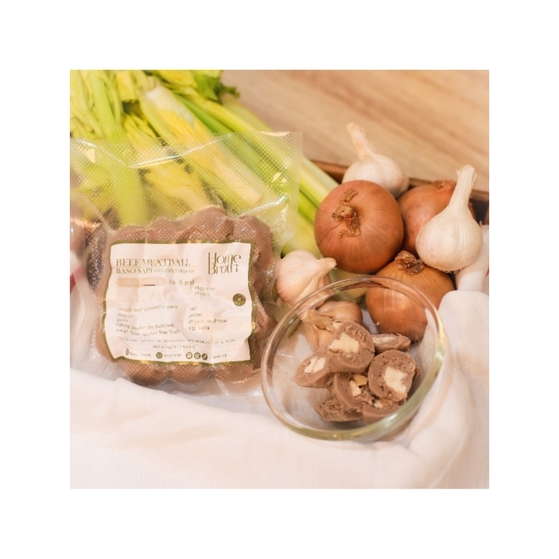 

Bakso Sapi MPASI Grassfed Organik Homebroth (Ori / Polos)