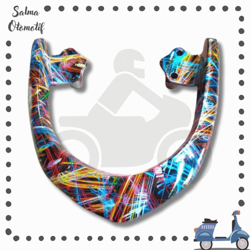 Behel Beat Fi Behel Motor Beat Begel Beat Fi 2012-2016 Motif Migliore WTP Barang Berkualitas SM OTOM