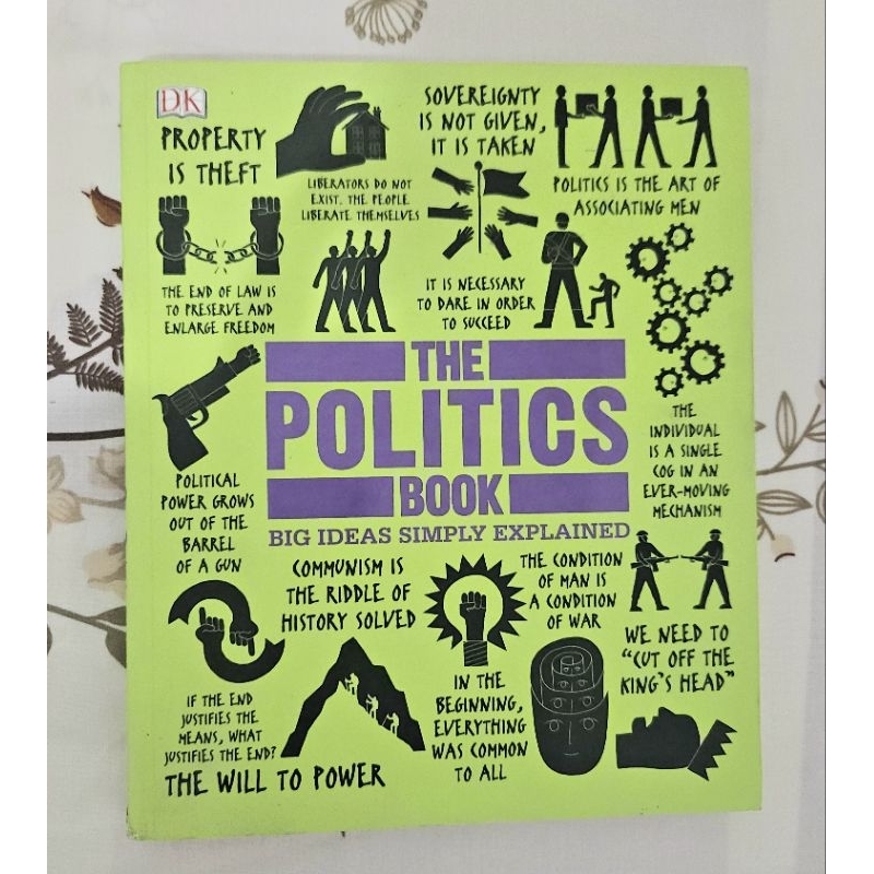 preloved ori The Politics Book: Big Ideas Simply Explained (DK Book)