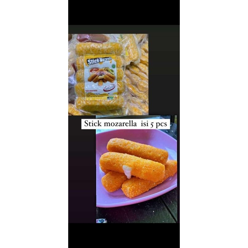 

Mozarella Stick Isi 5pcs