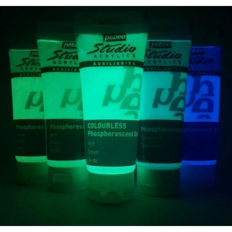 

Pebeo Phosphorescent Gel Glow In The Dark Paint Cat Fosfor 1 ml ART S6M3