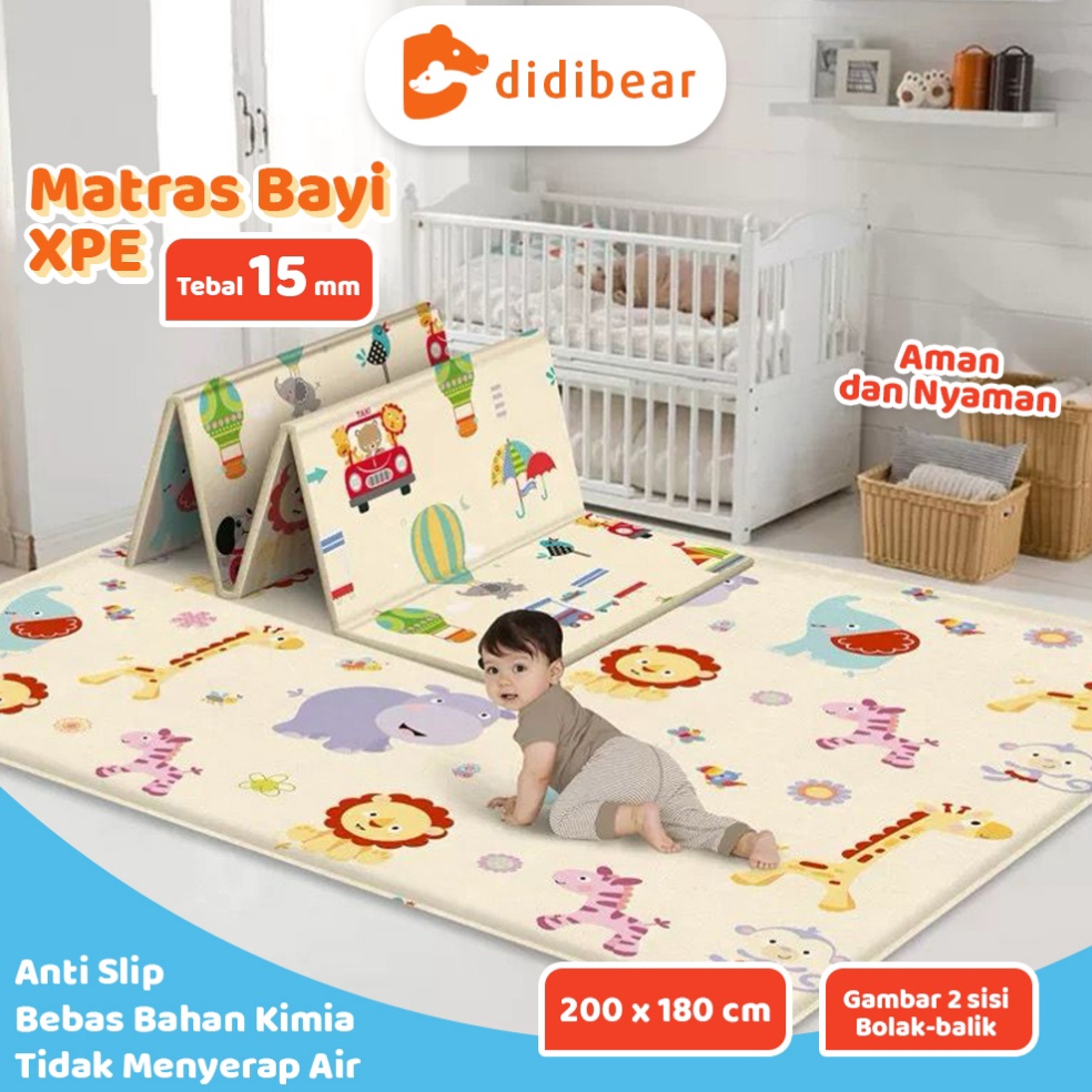 ART W77P SNI Playmat Bayi Karpet Lipat Playmate Matras Bayi 18x2cm TEBAL Playmat Bayi AnakBayi Tikar