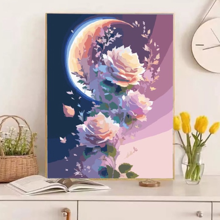 

Paint by Numbers KIT Scenery A4 2x3cm ART W4F4