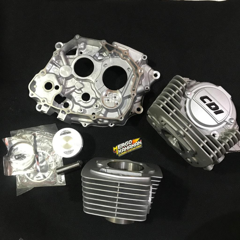 Blokkop Bureng Kop Blok Head Jaguar 250cc set krengkes kalter kanan