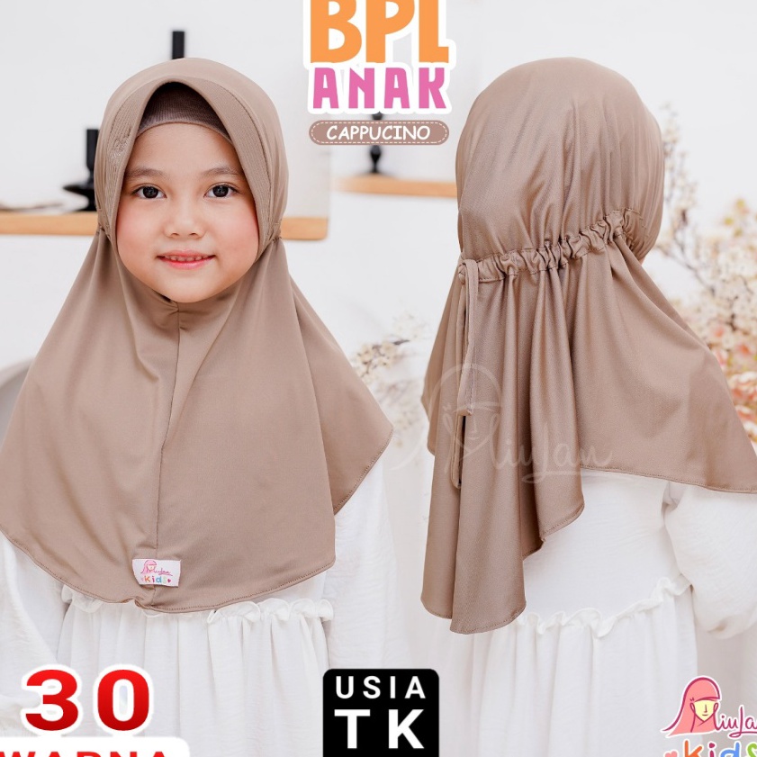 Terbaru 1  Miulan BPL M KIDS 26 thn ANAK TK  BERGO INSTAN SERUT  HIJAB PREMIUM  JAHITAN RAPI LOLOS Q