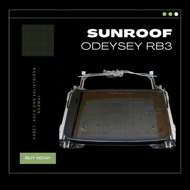 Sunroof Honda Odeysey Rb3