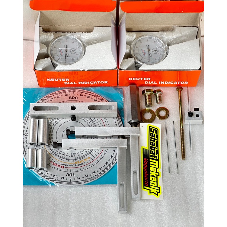 

busur derajat 5mm Dial indikator top piston dial set indikator ART G4G5